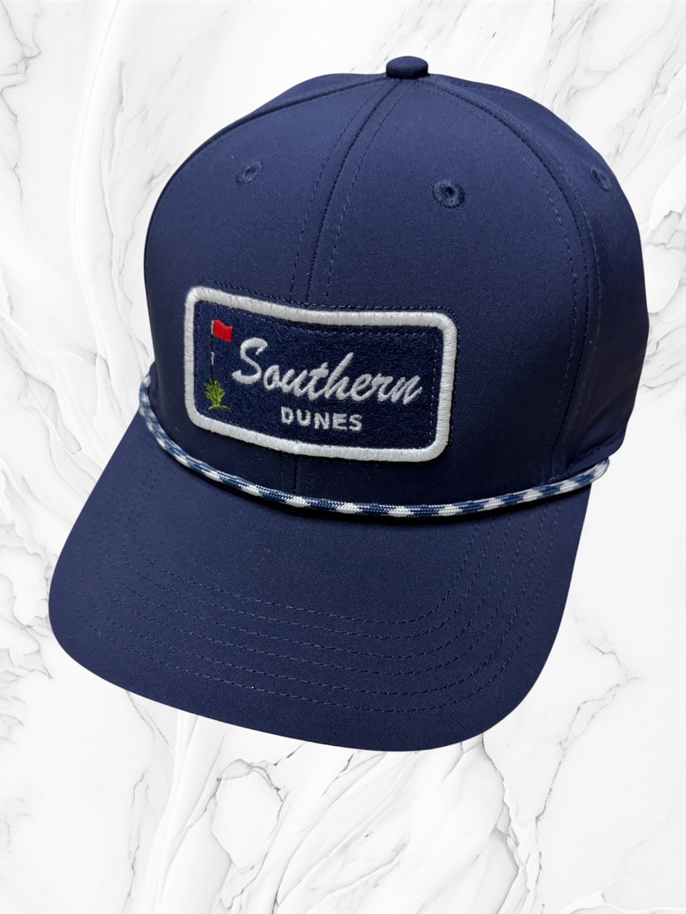 Southern Dines Legacy Navy Blue Baseball Cap with embroidered Logo Patch OS